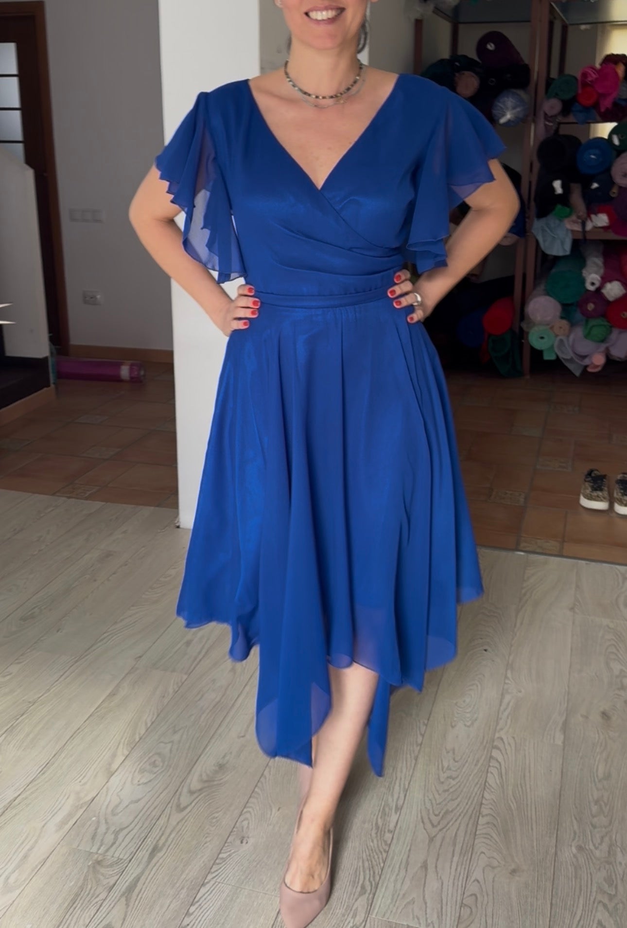 Rochia Crissia Albastru