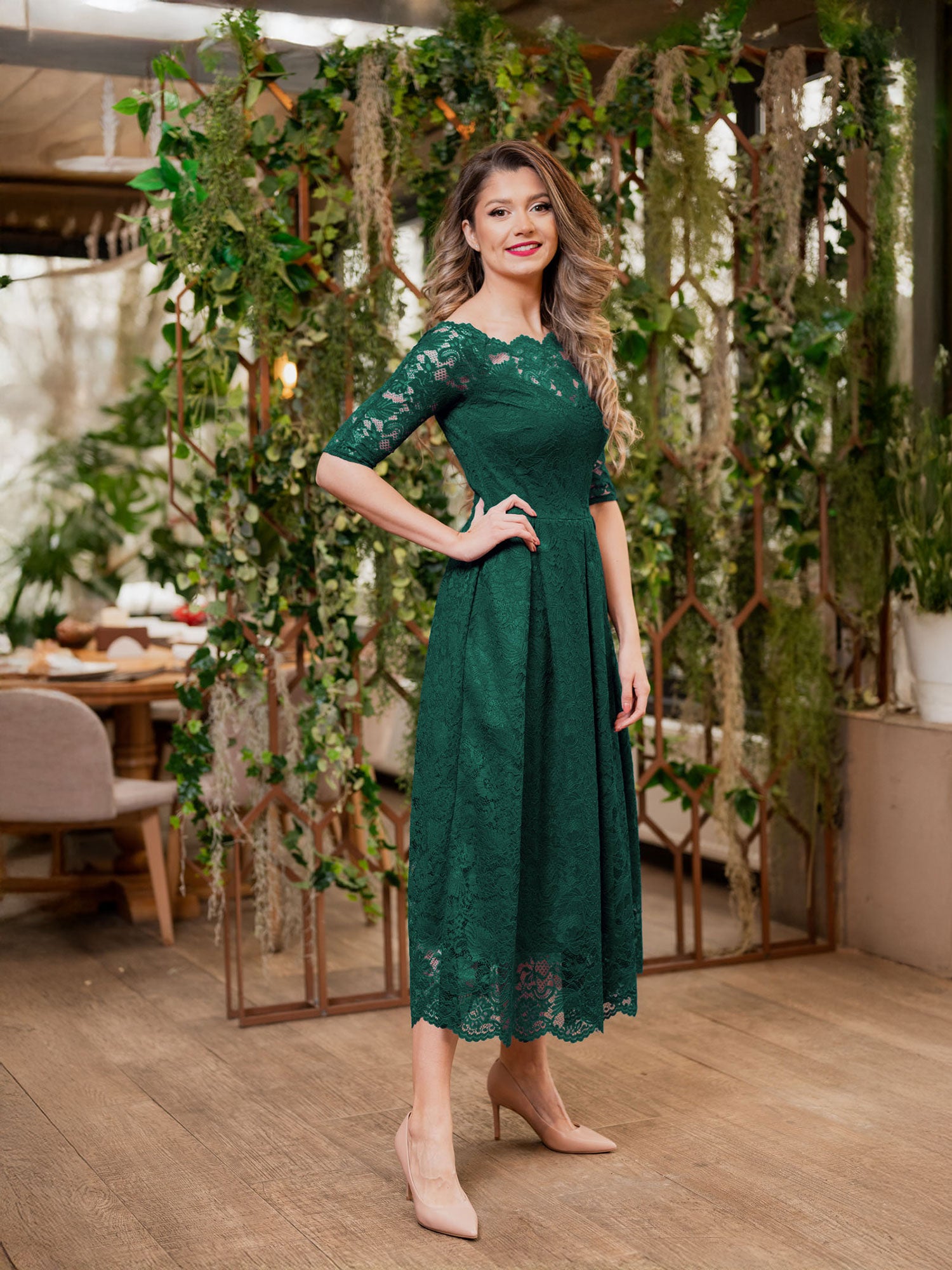 Rochie Valentina Verde