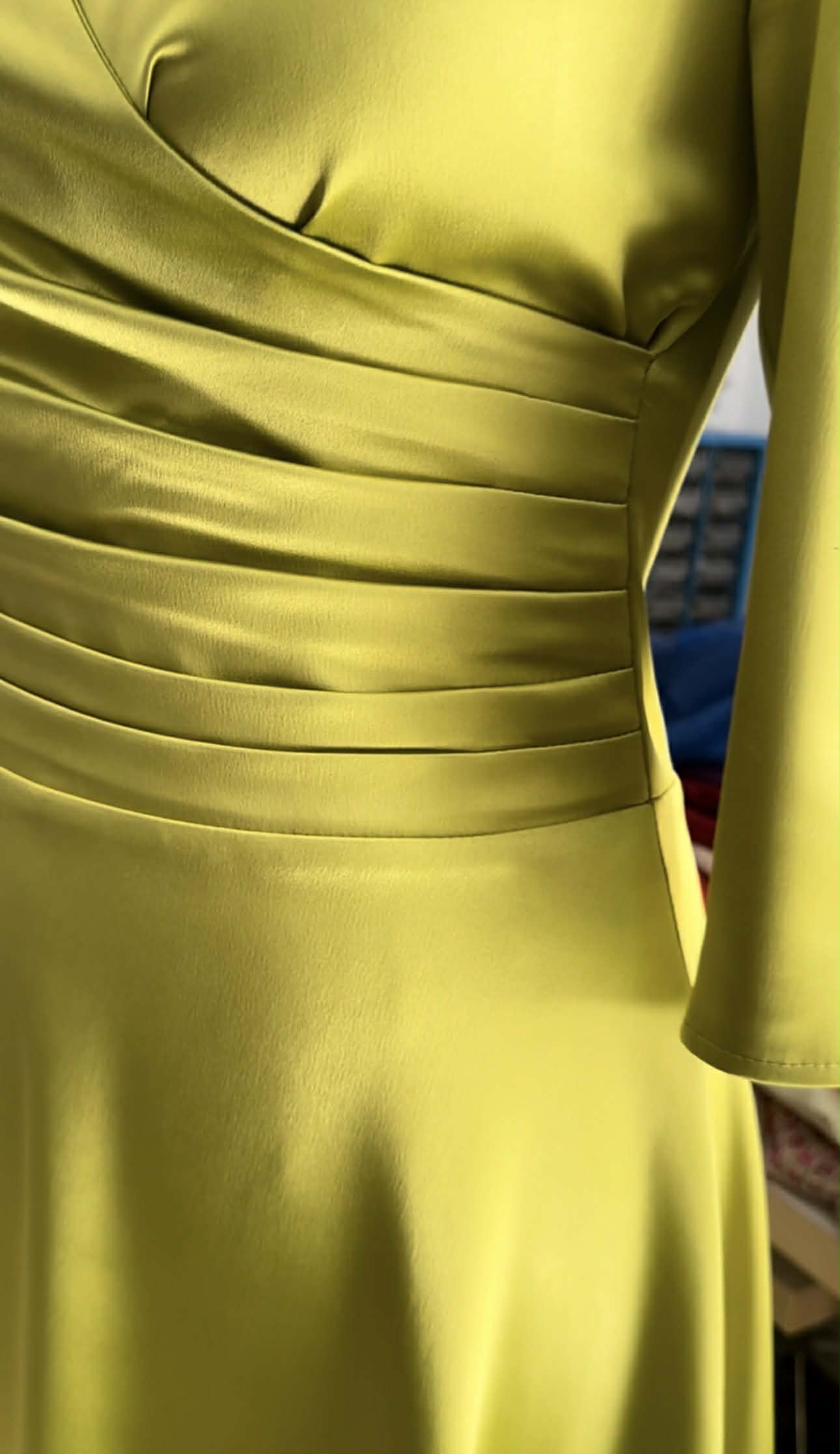 Rochia Andreea Verde crud