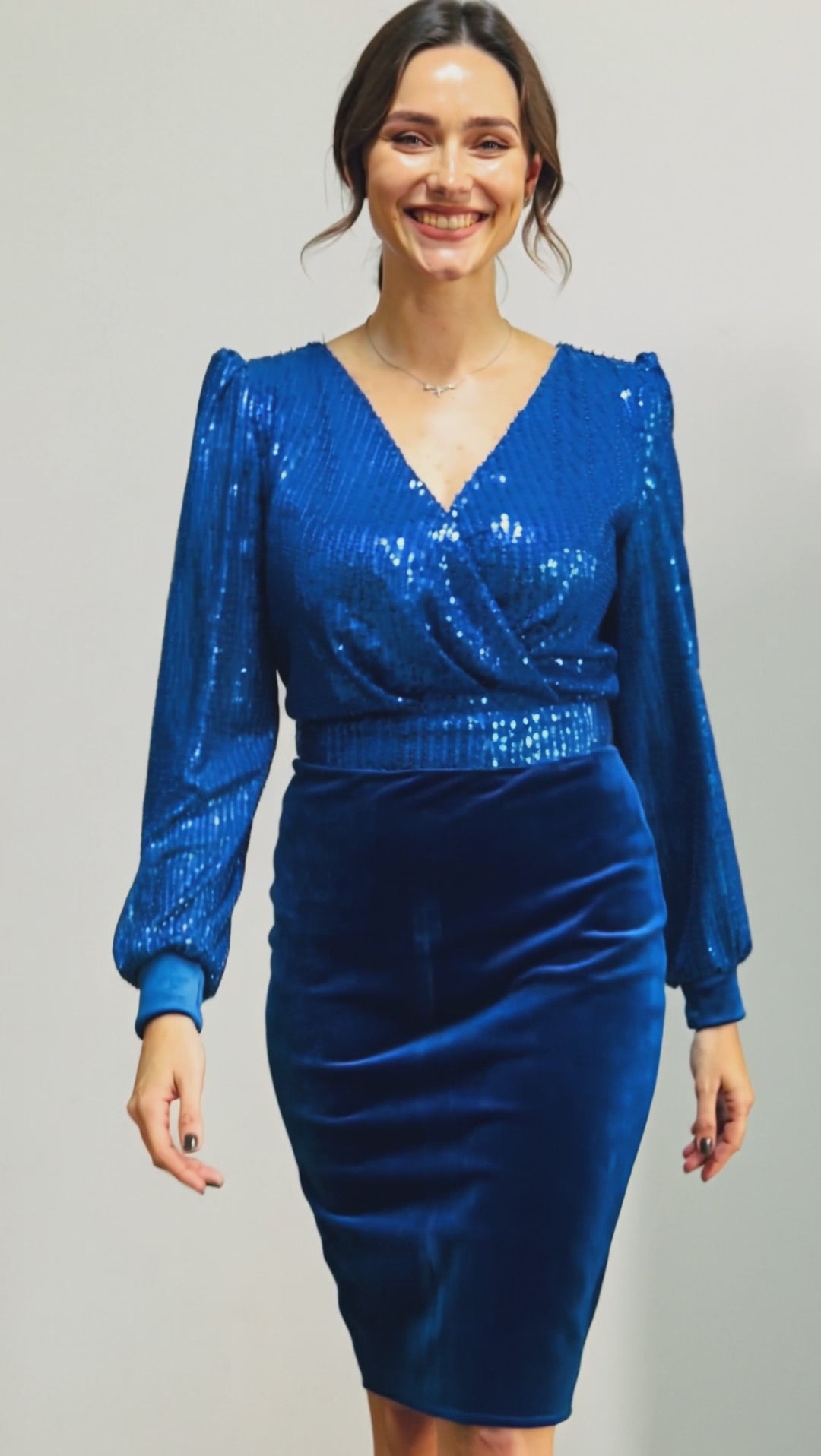 Rochia Kira Albastru