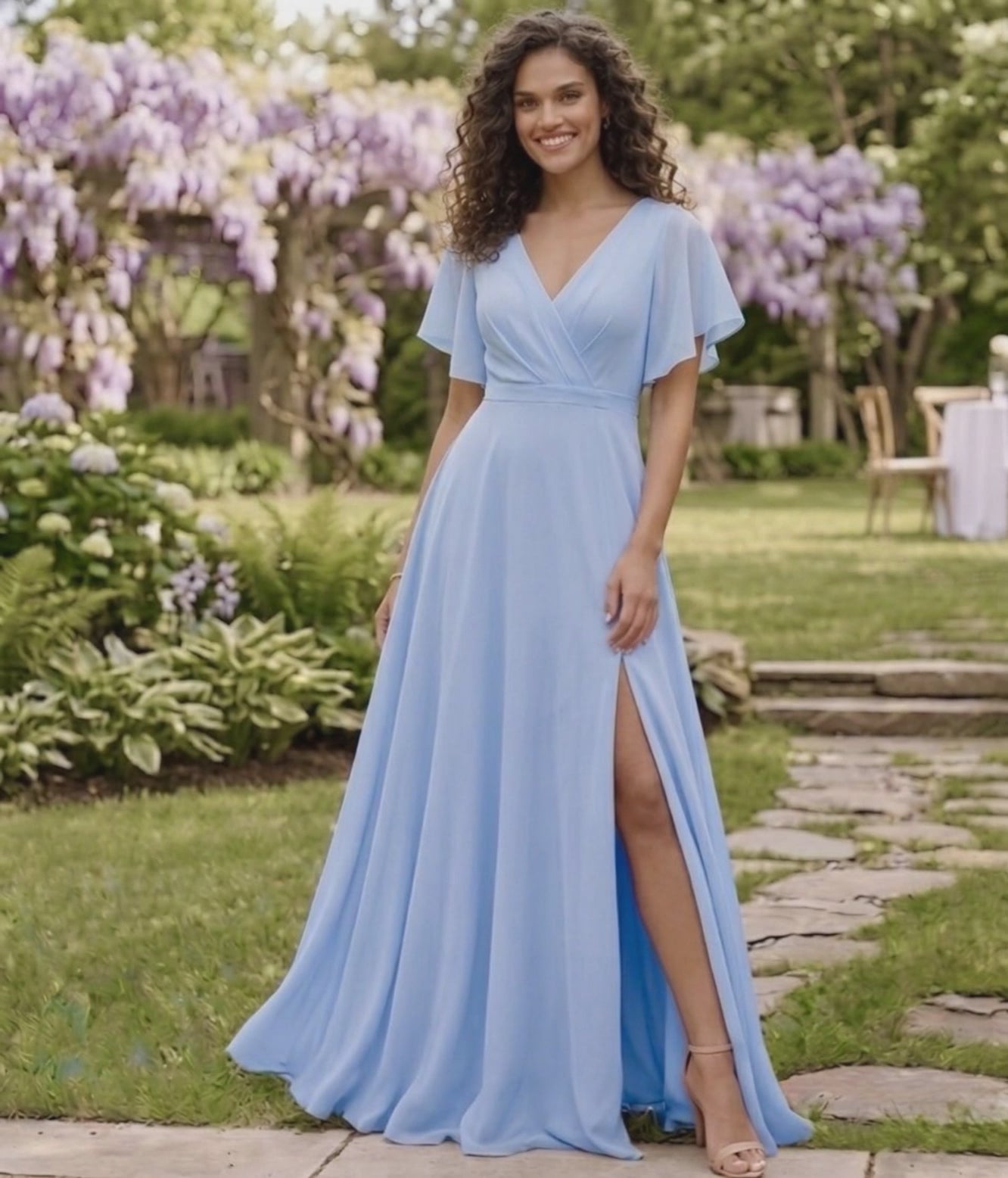 Rochia Margot Bleu